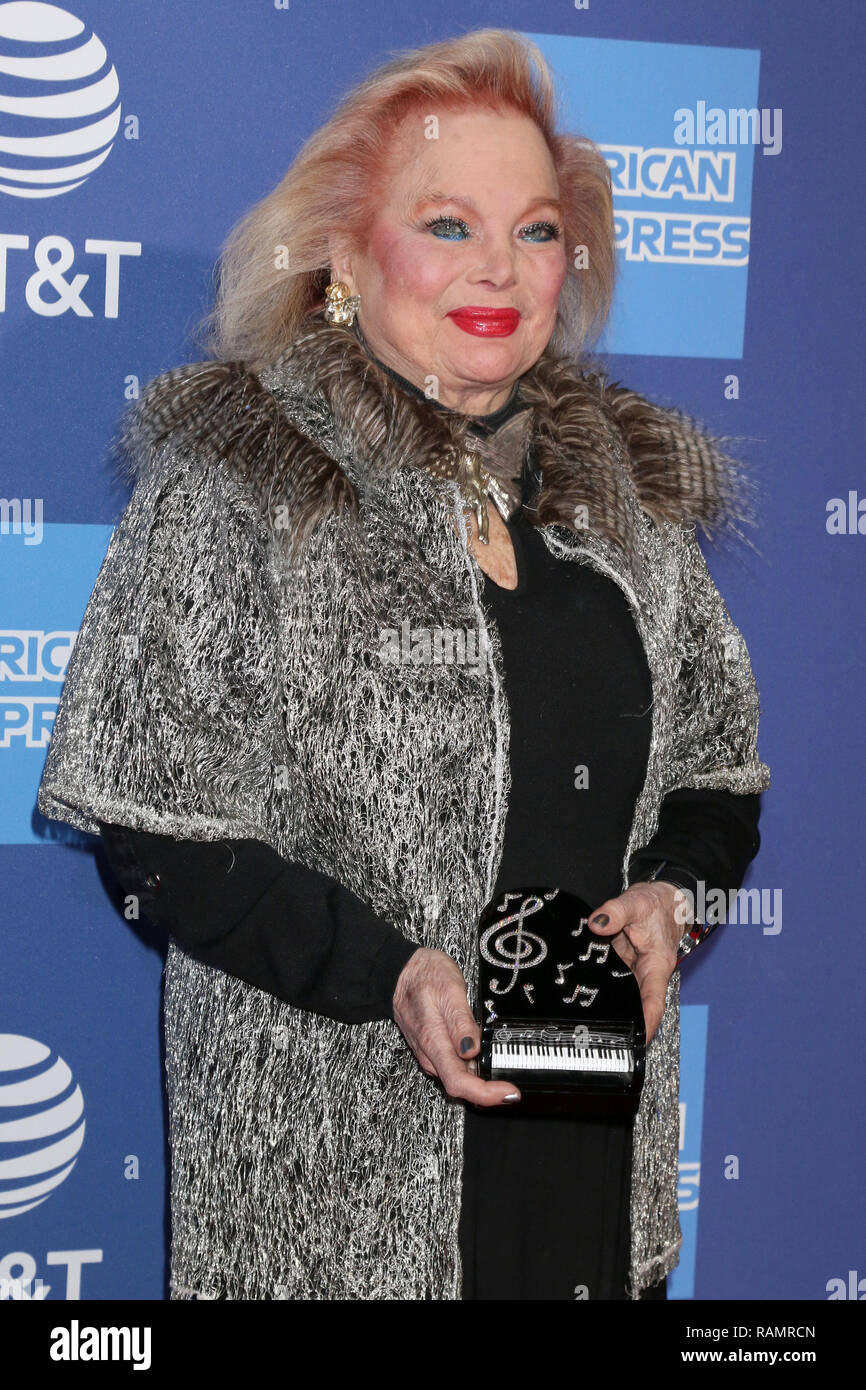 Palm Springs, CA, Stati Uniti d'America. 3 gennaio, 2019. PALM SPRINGS - Jan 17: Carol Connors al trentesimo Palm Springs International Film Festival Awards Gala a Palm Springs Convention Center on gennaio 17, 2019 in Palm Springs, CA Credito: Kay Blake/ZUMA filo/Alamy Live News Foto Stock