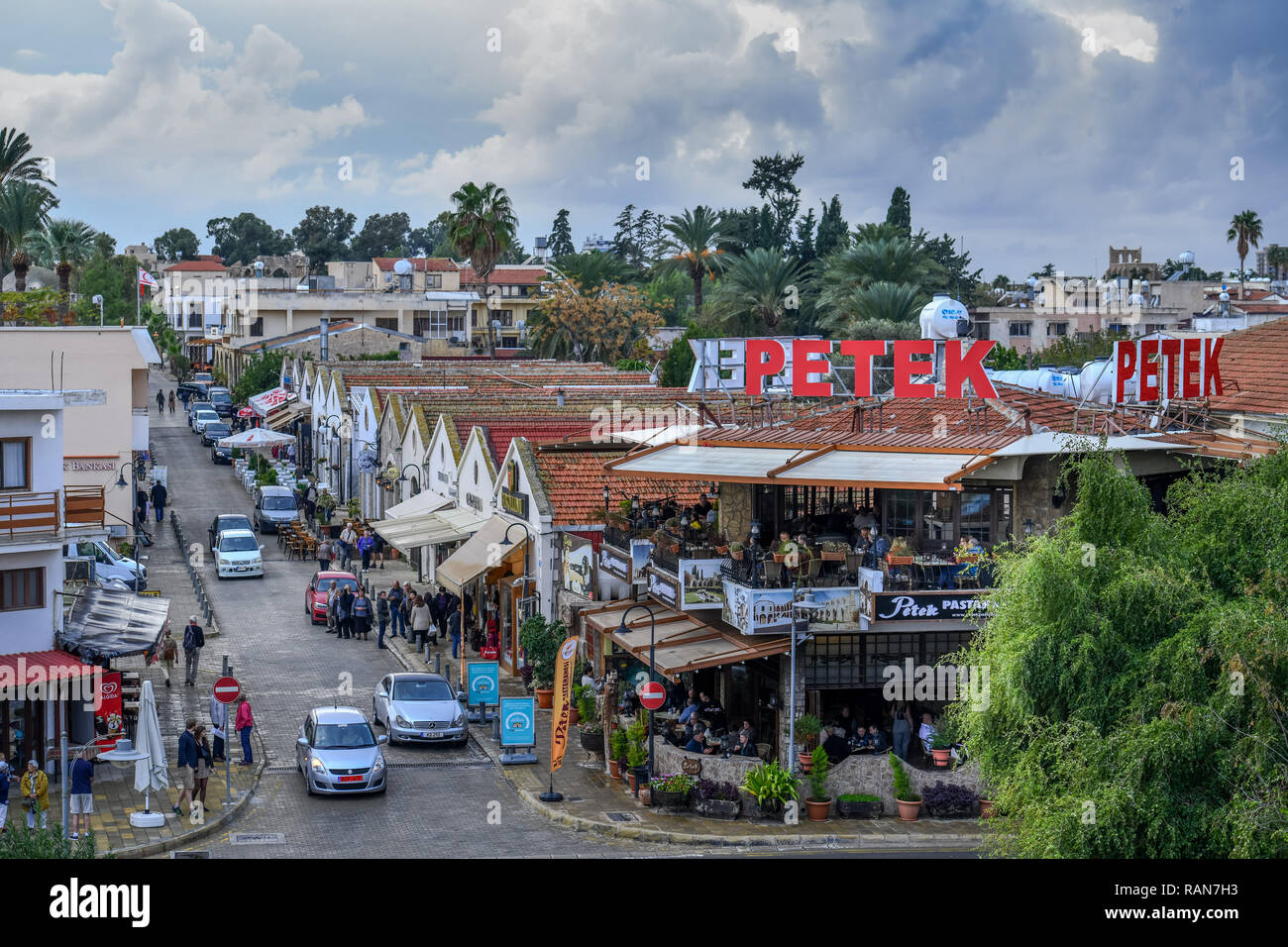 Pastahanesi Petek, Città Vecchia, Famagosta, Repubblica Turca di Cipro del Nord, Altstadt, Famagosta,Tuerkische Republik Nordzypern Foto Stock