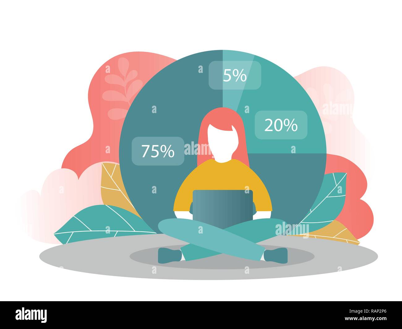 Dieta ketogenic schema macro, carburatori bassa, alta grassi sani illustrazione vettoriale Illustrazione Vettoriale