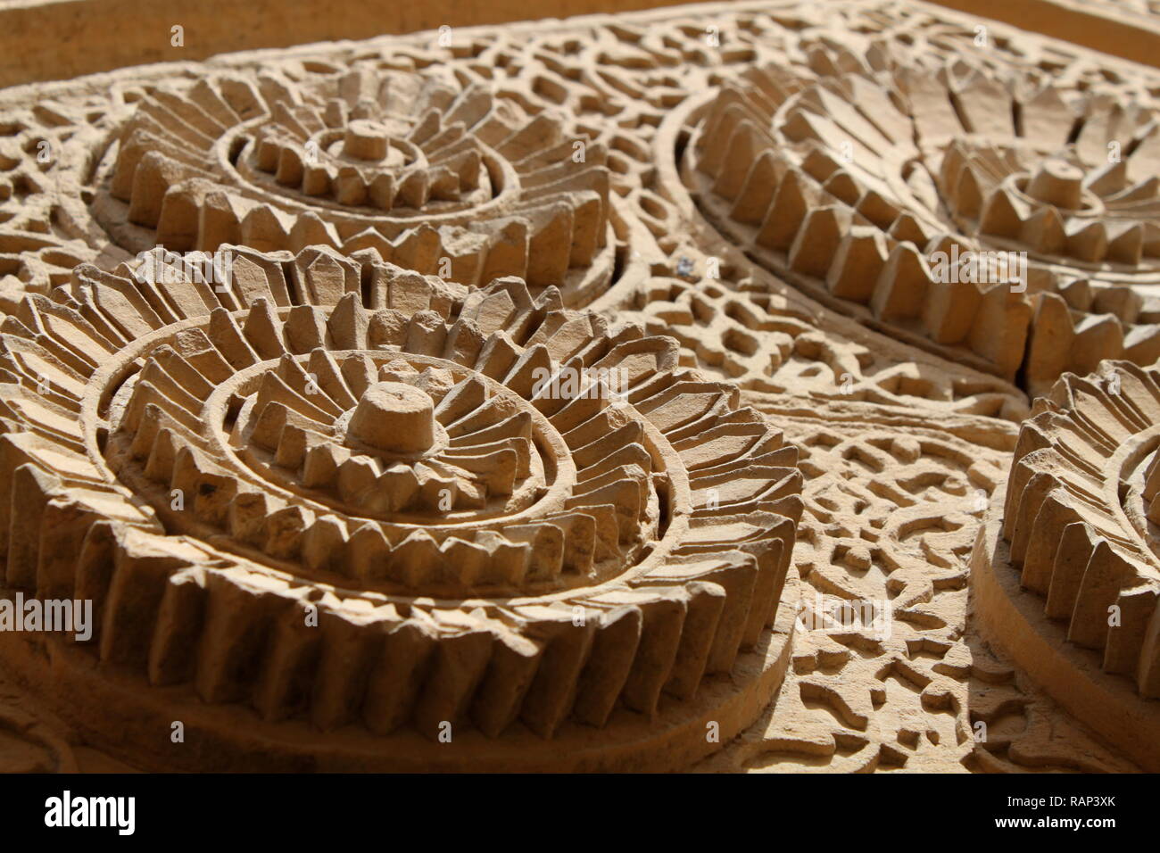 Colline di Makli Pakistan Foto Stock