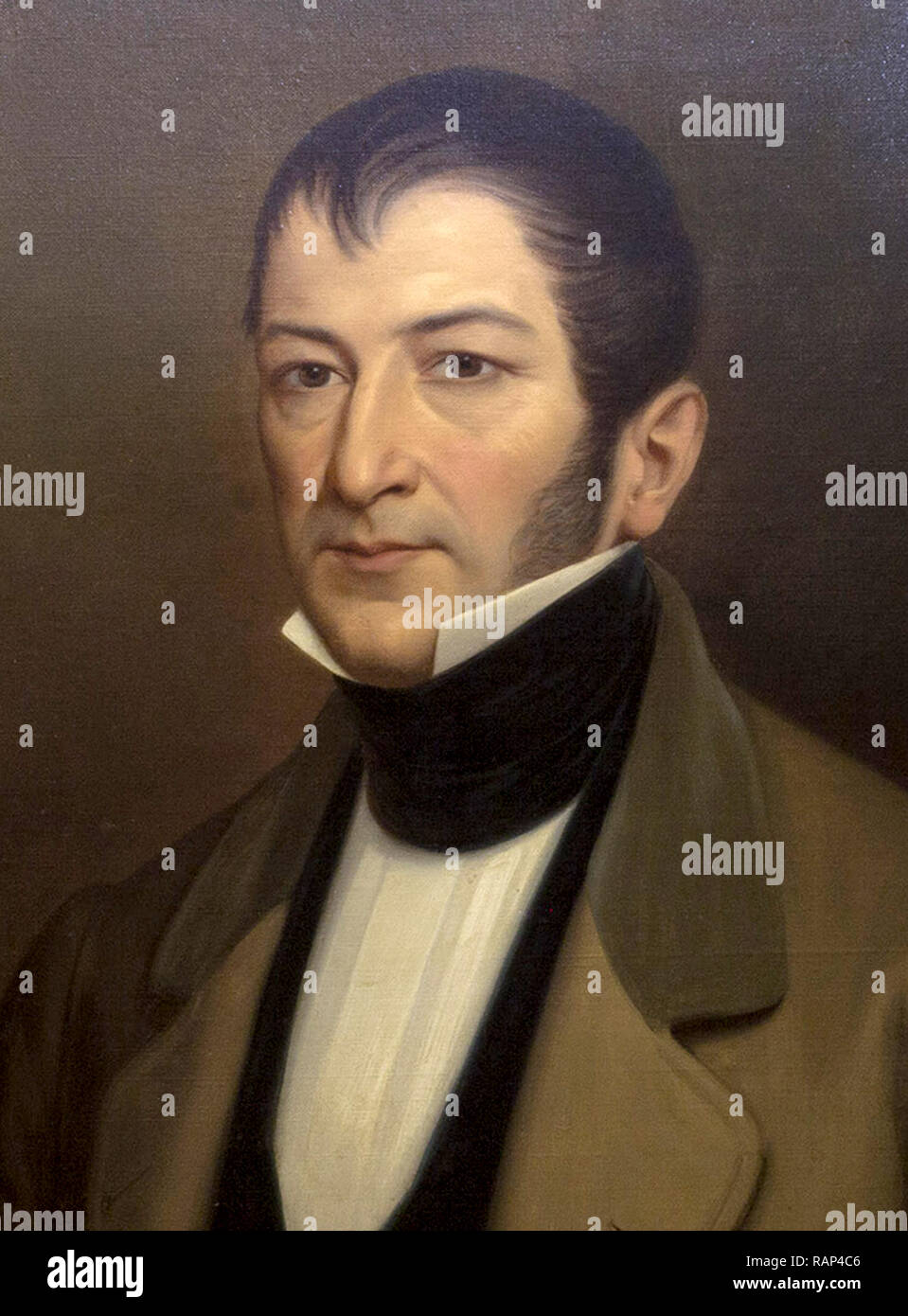 Nicolás Bravo Rueda (1786 - 1854) xi il presidente messicano, undicesimo presidente degli Stati Uniti del Messico Foto Stock