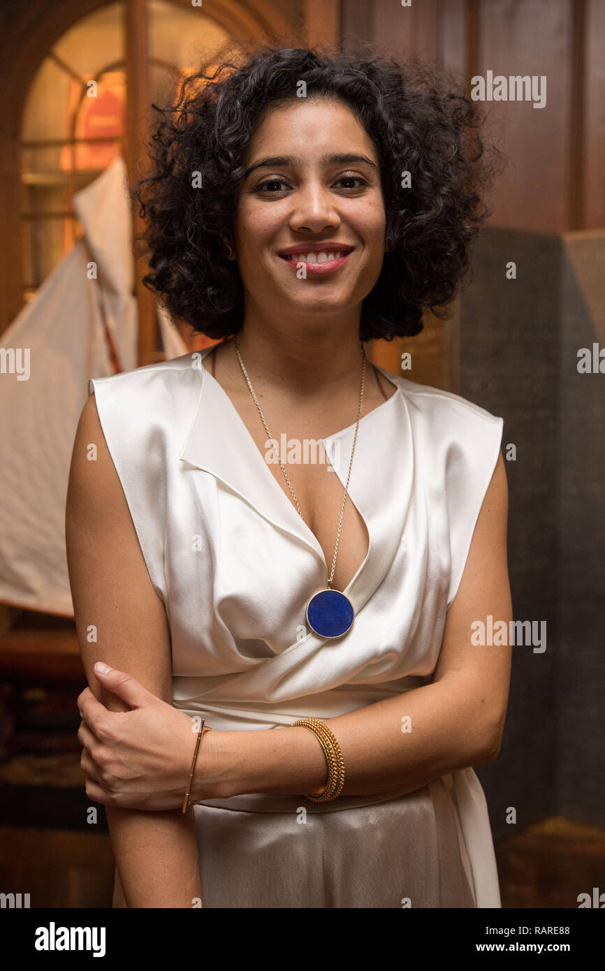 Catherine Quin di tè letterario a Maison Assouline per lanciare la sua nuova collezione con: Anjuli Pandit dove: Londra, Regno Unito quando: 04 Dic 2018 Credit: PinPep/WENN.com Foto Stock