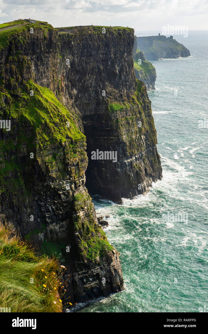 Scogliere di Moher Co. Clare Irlanda Foto Stock