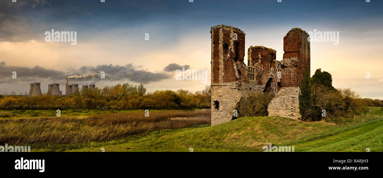 Il castello di Torksey, Lincolnshire, Inghilterra (5) Foto Stock