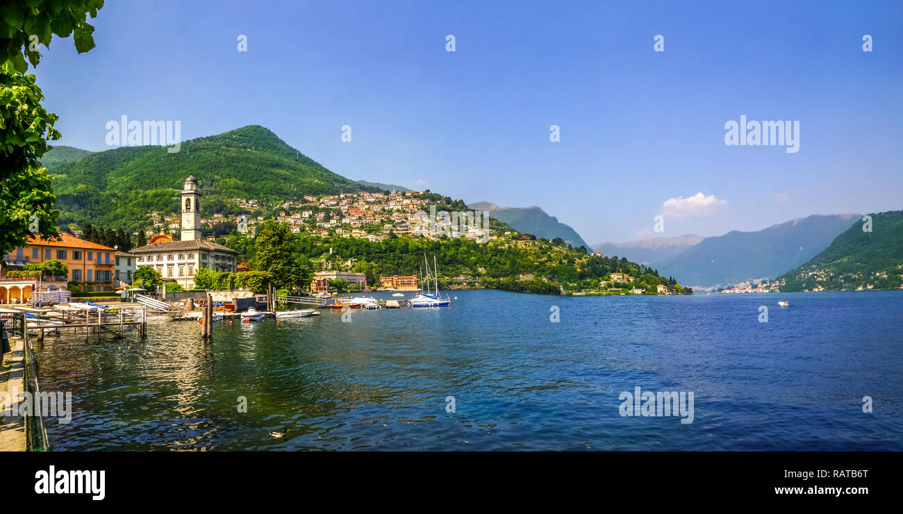 Cernobbio, Lago di Como, Italia Foto Stock