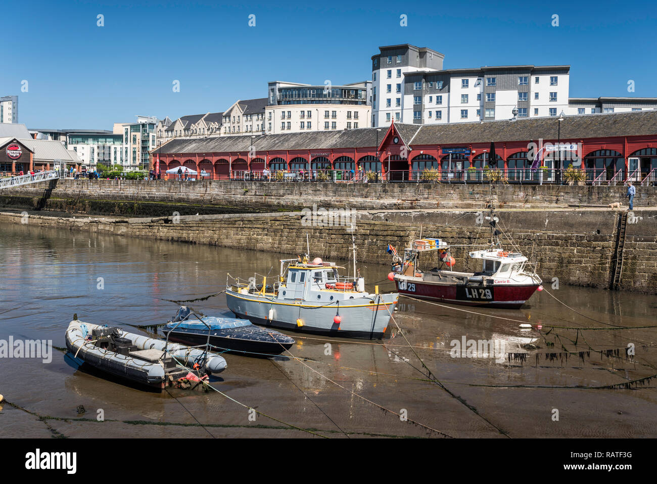 Il porto e il porto di Edimburgo, Scozia, Regno Unito, Europa Foto stock -  Alamy
