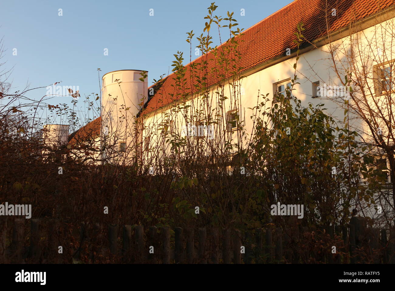 Im Zentrum von Ingolstadt in Baviera Foto Stock