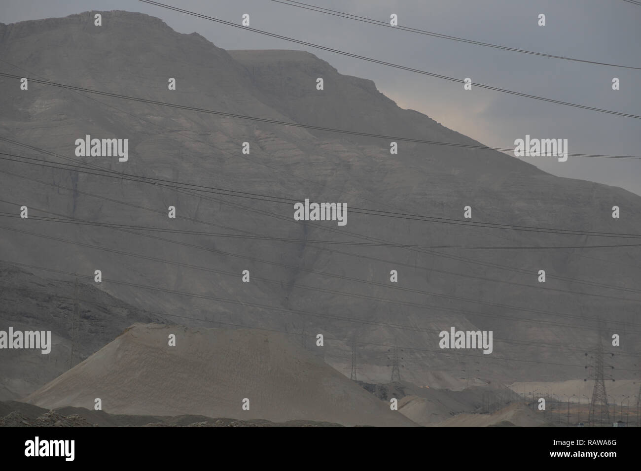 Ataqa montagne e colline Foto Stock