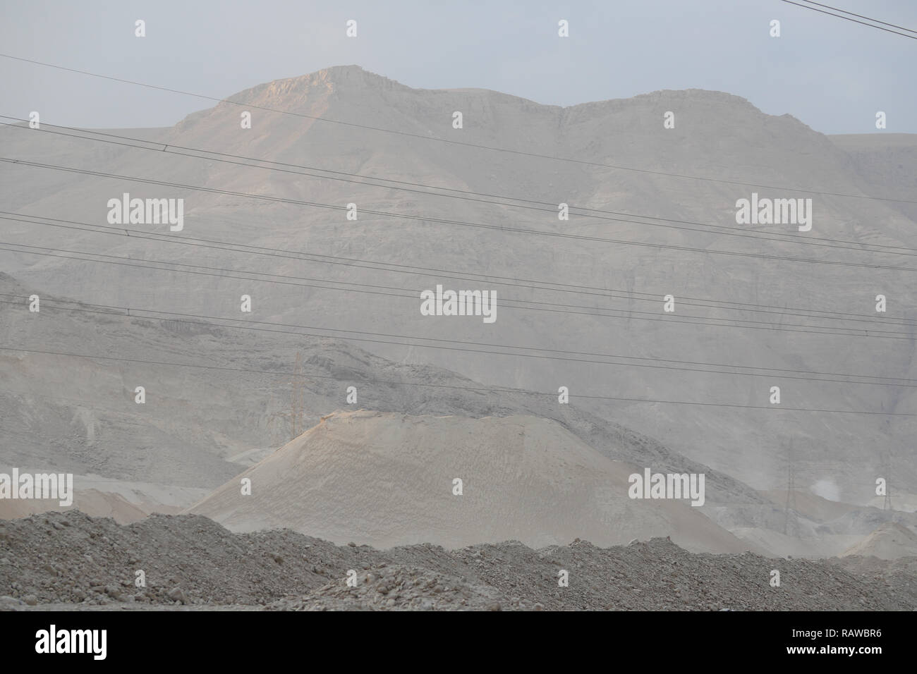 Ataqa montagne e colline Foto Stock
