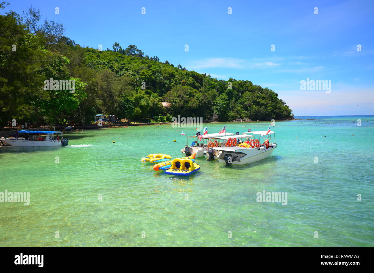 Parco Nazionale Tunku Abdul Rahman Foto Stock