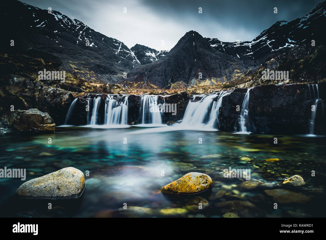 Isola di Skye Fotografia di paesaggi Foto Stock