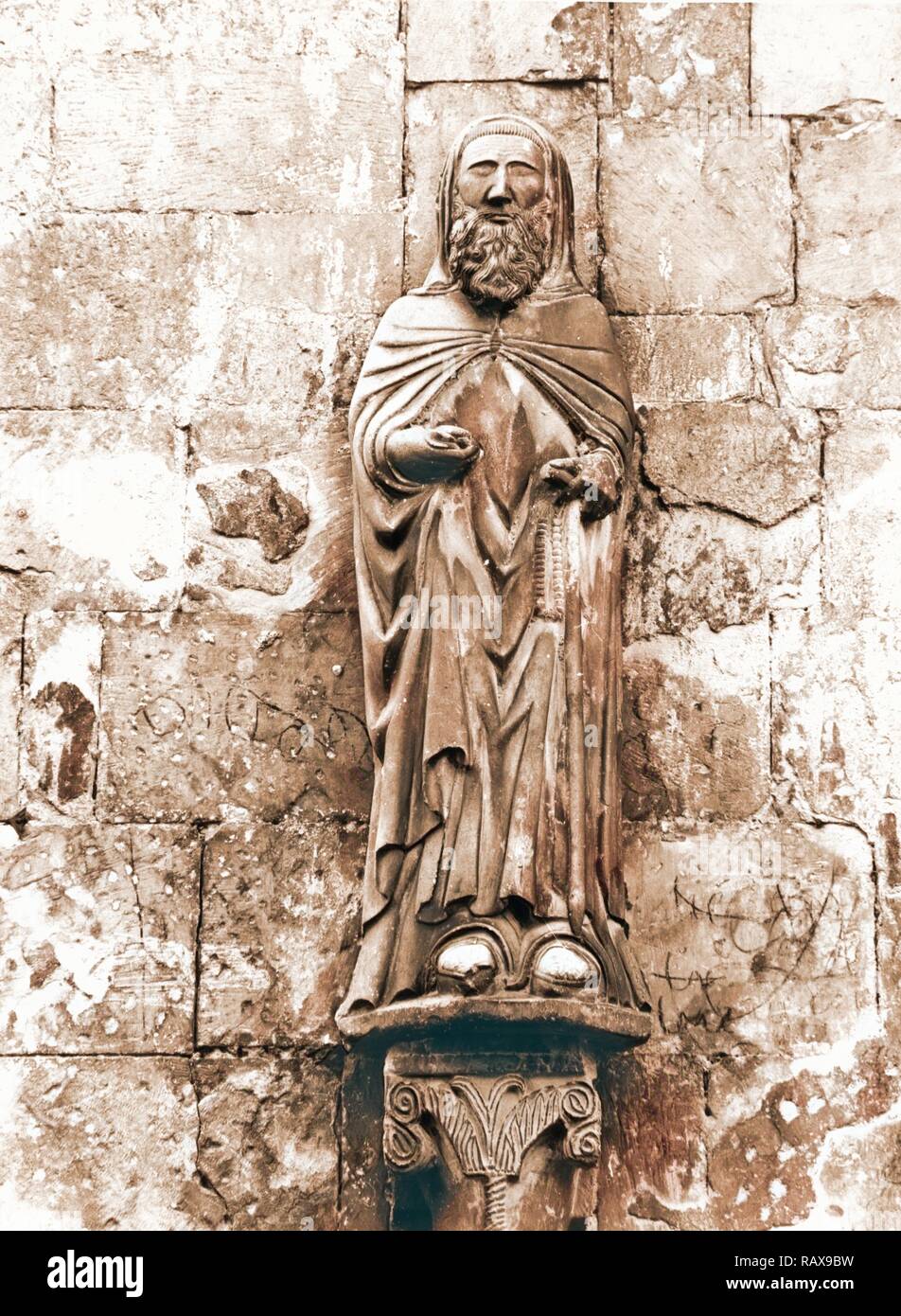 Abruzzo, Pescara, Caramanico Terme, S. Maria Maggiore, Italia, xx secolo, foto, fotografia, l'Europa. Reinventato Foto Stock