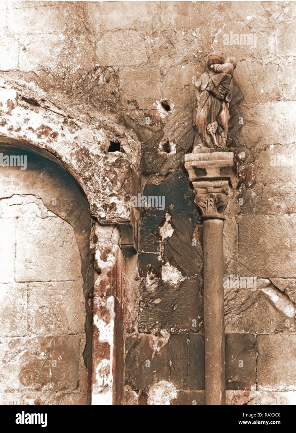 Abruzzo, Pescara, Caramanico Terme, S. Maria Maggiore, Italia, xx secolo, foto, fotografia, l'Europa. Reinventato Foto Stock