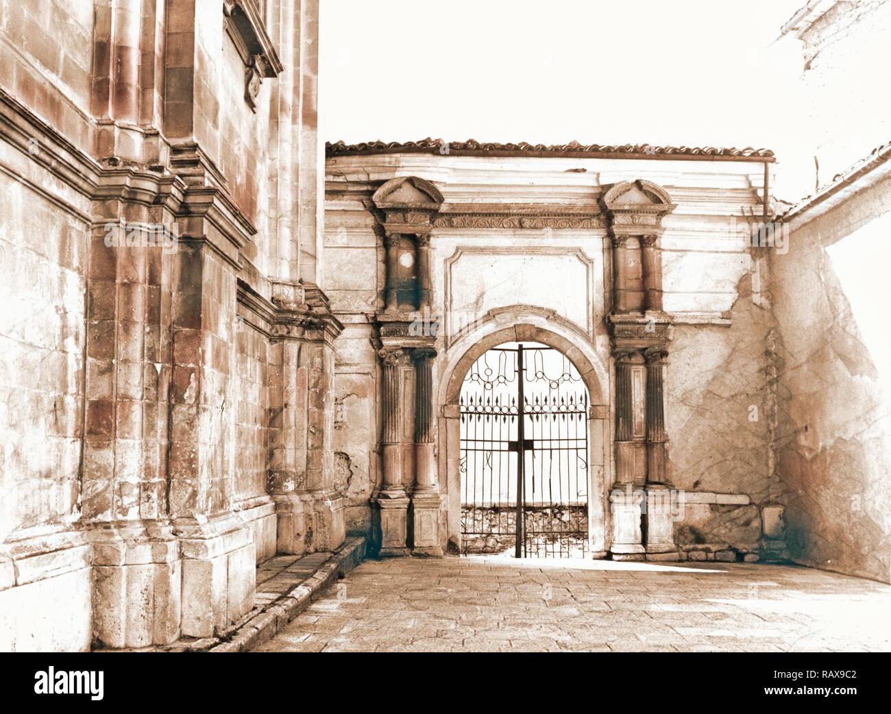 Abruzzo, Pescara, Caramanico Terme, S. Maria Maggiore, Italia, xx secolo, foto, fotografia, l'Europa. Reinventato Foto Stock