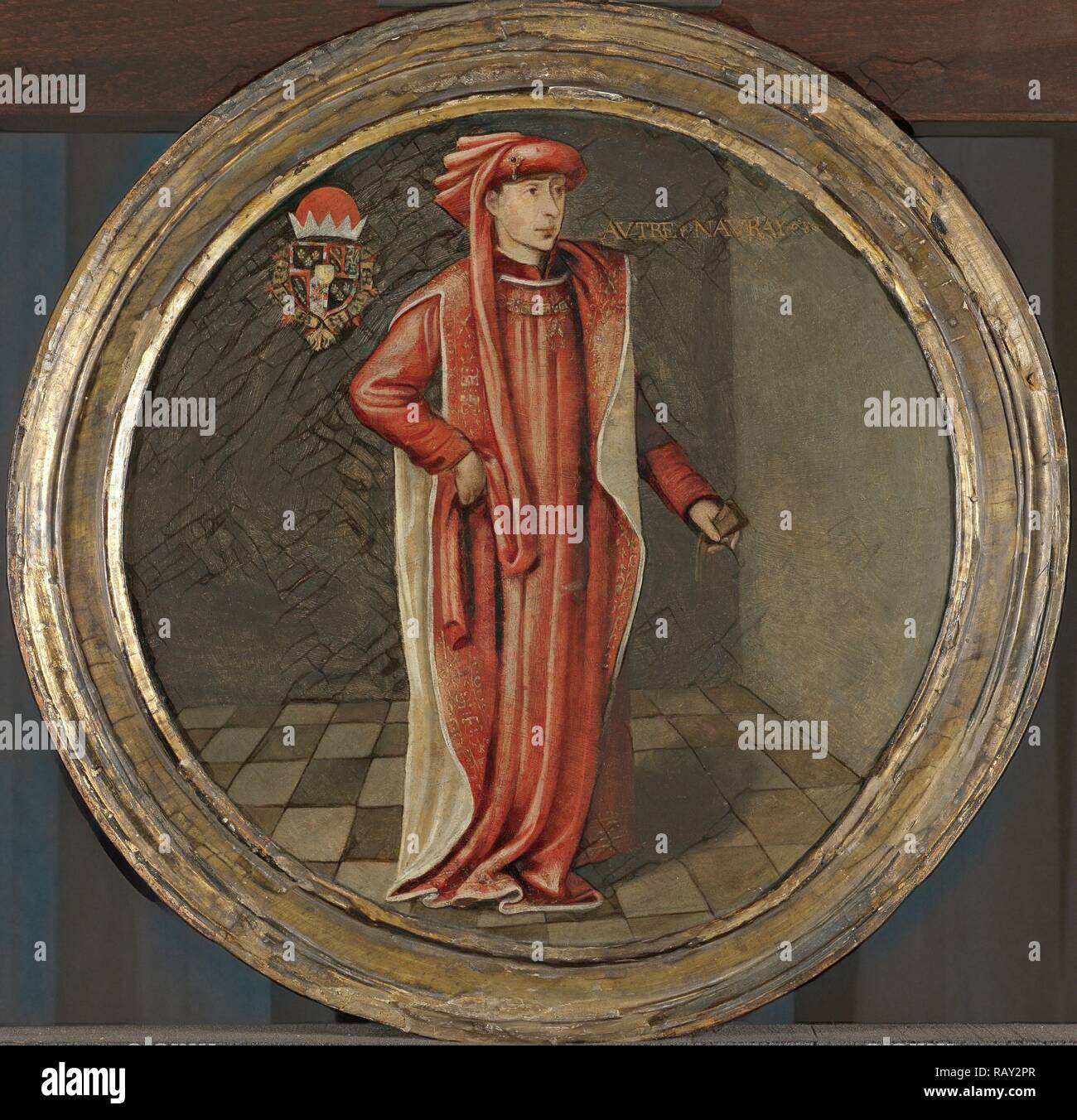 Ritratto di Filippo il Buono, duca di Borgogna, anonimo, c. 1460 - c. 1480. Reinventato da Gibon. Arte Classica con un reinventato Foto Stock
