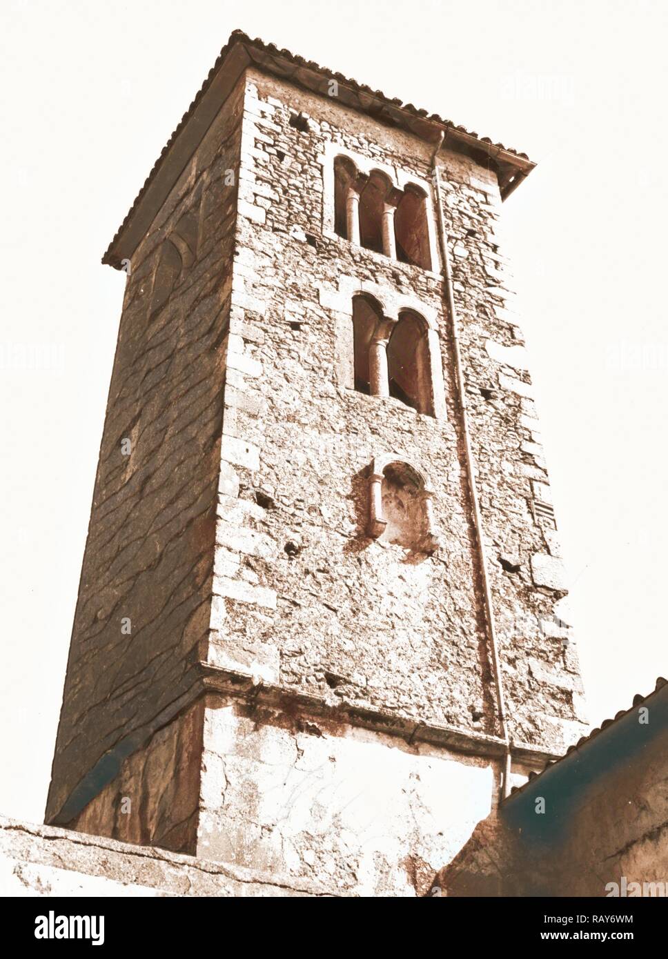 Abruzzo, L'Aquila, L'Aquila, Chiesa B, Italia, xx secolo, foto, fotografia, l'Europa. Reinventato da Gibon. Classic reinventato Foto Stock