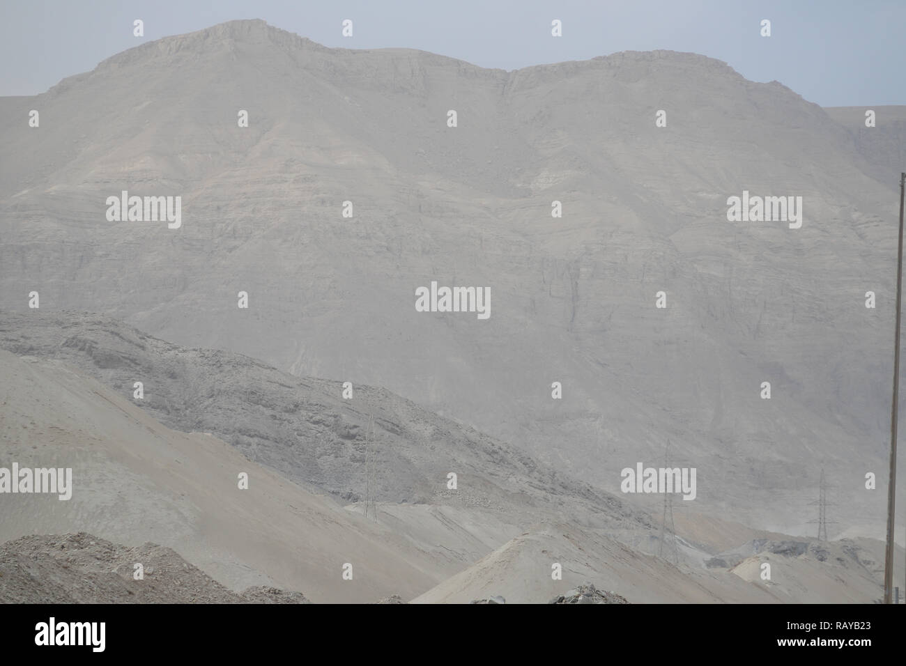 Ataqa montagne e colline Foto Stock