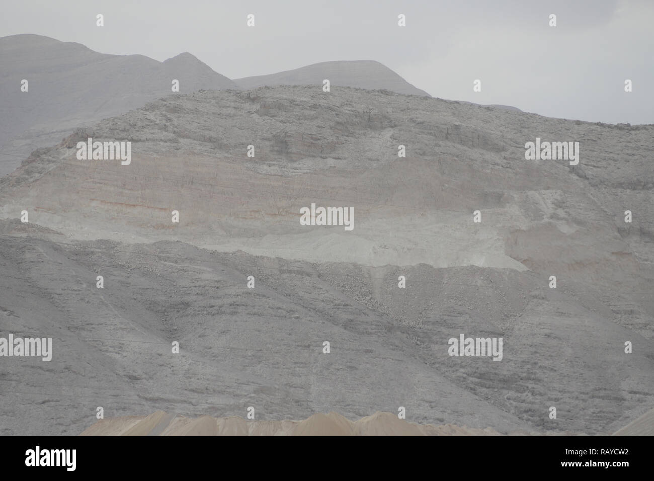 Ataqa montagne e colline Foto Stock