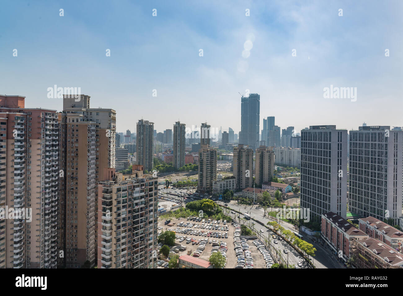 2018, Canon, Canon 5D Miii, Cina, Sophie verde, Sophie Fotografia di verde, città, Shanghai Foto Stock