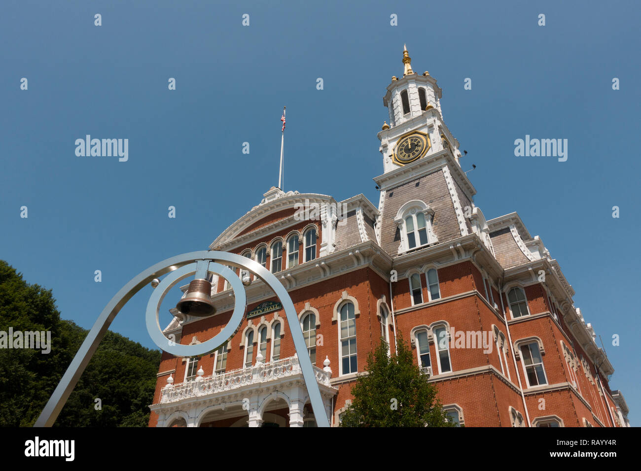 Norwich City Hall Norwich Connecticut Foto Stock