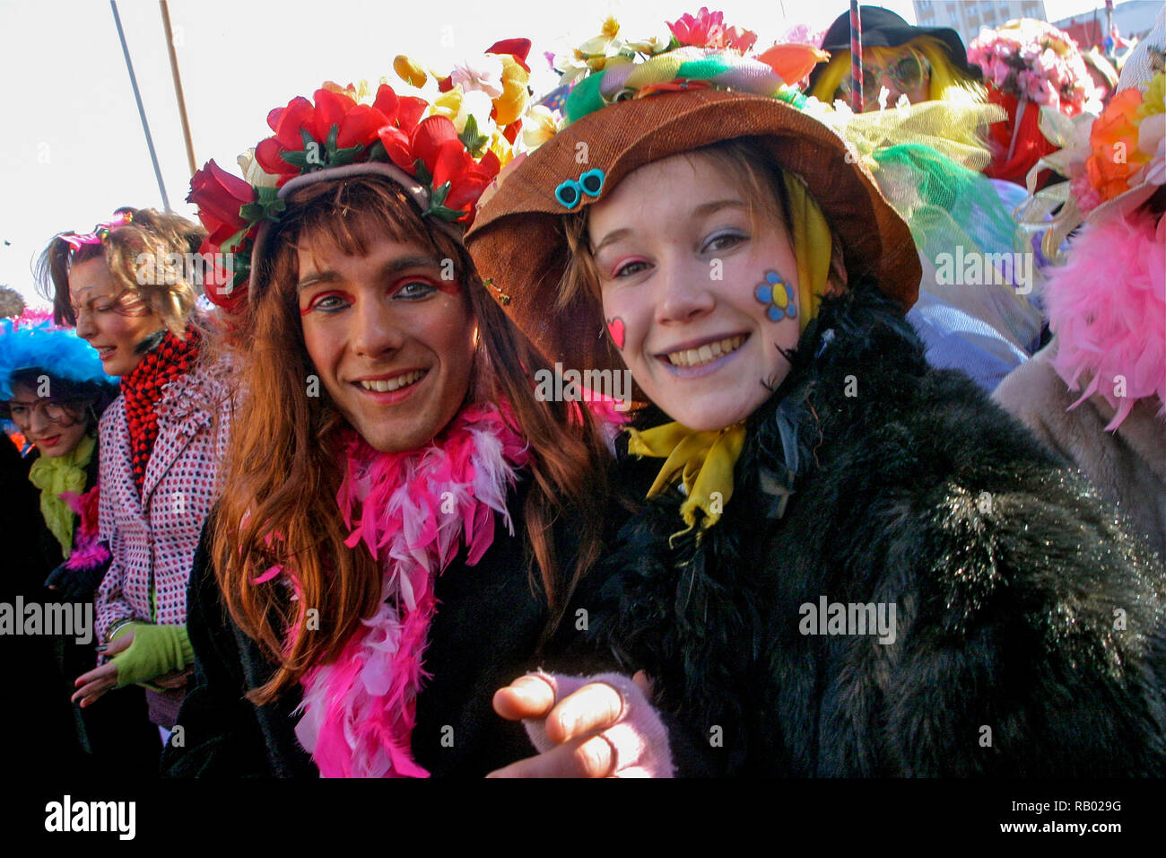 Carnaval parade, Dunkerque, Nord, Francia Foto Stock