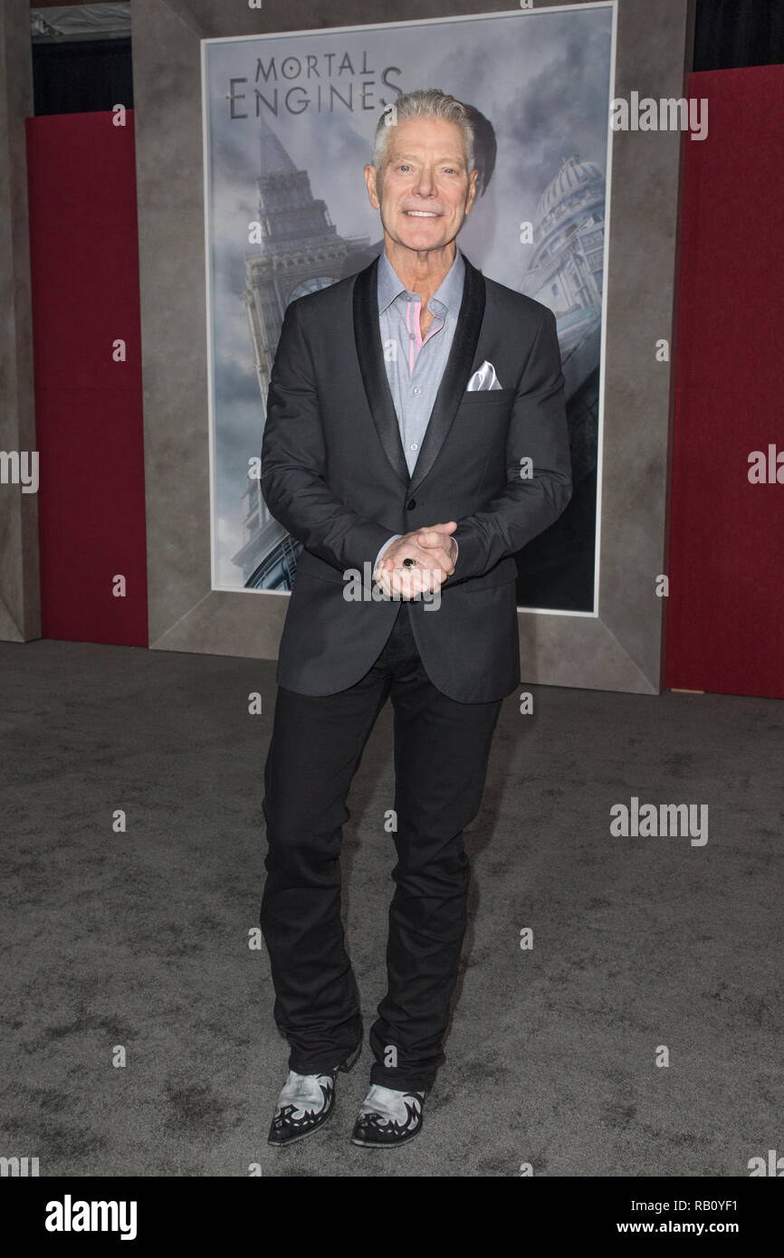 Universal Pictures premiere di 'Mortal motori' al Regency Village Theatre - Arrivi con: Stephen Lang dove: Los Angeles, California, Stati Uniti quando: 06 Dic 2018 Credit: Sheri Determan/WENN.com Foto Stock