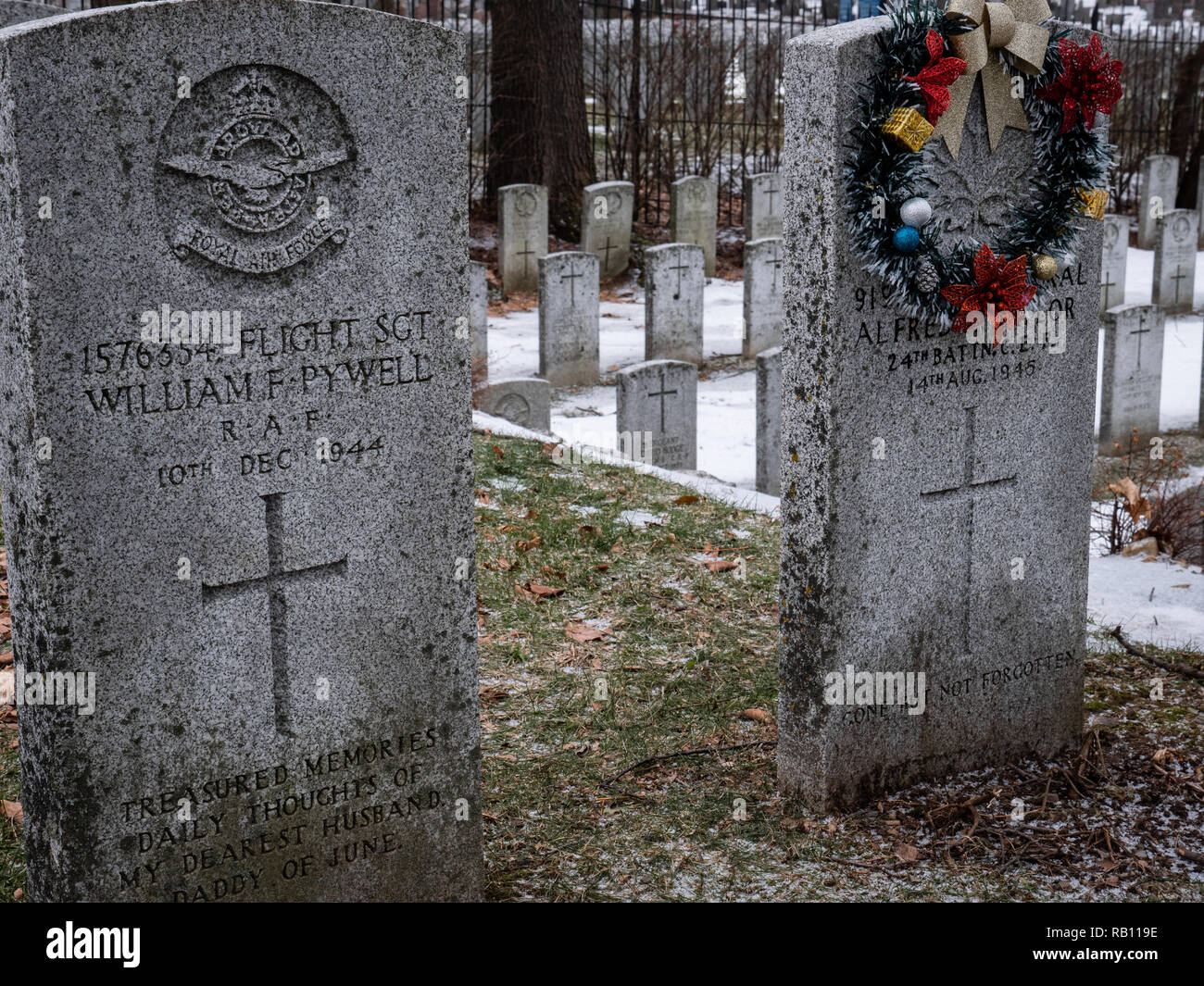 I RICORDI DELLA SECONDA GUERRA MONDIALE Foto Stock