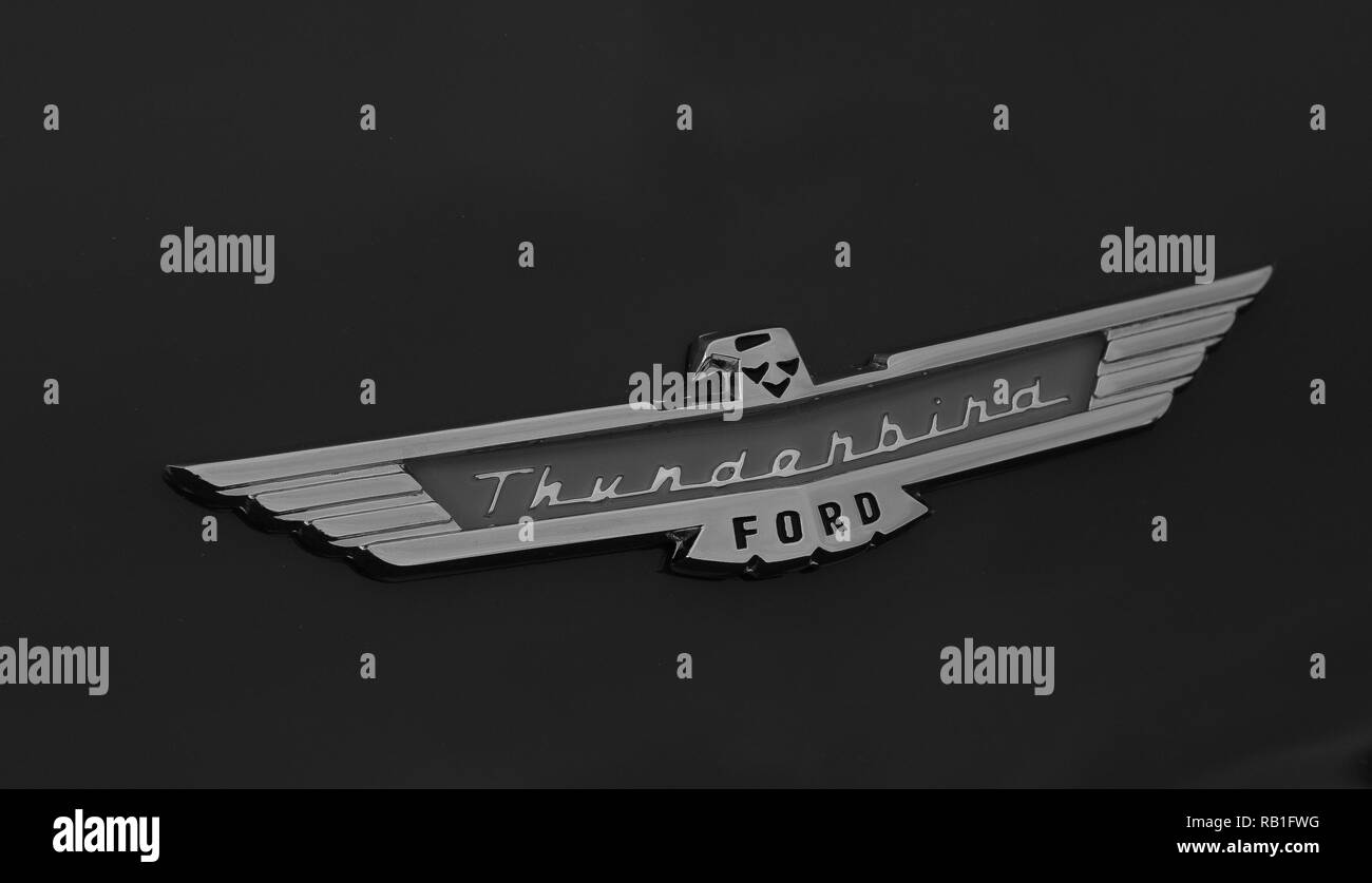La Chevy Corvette emblema. Foto Stock