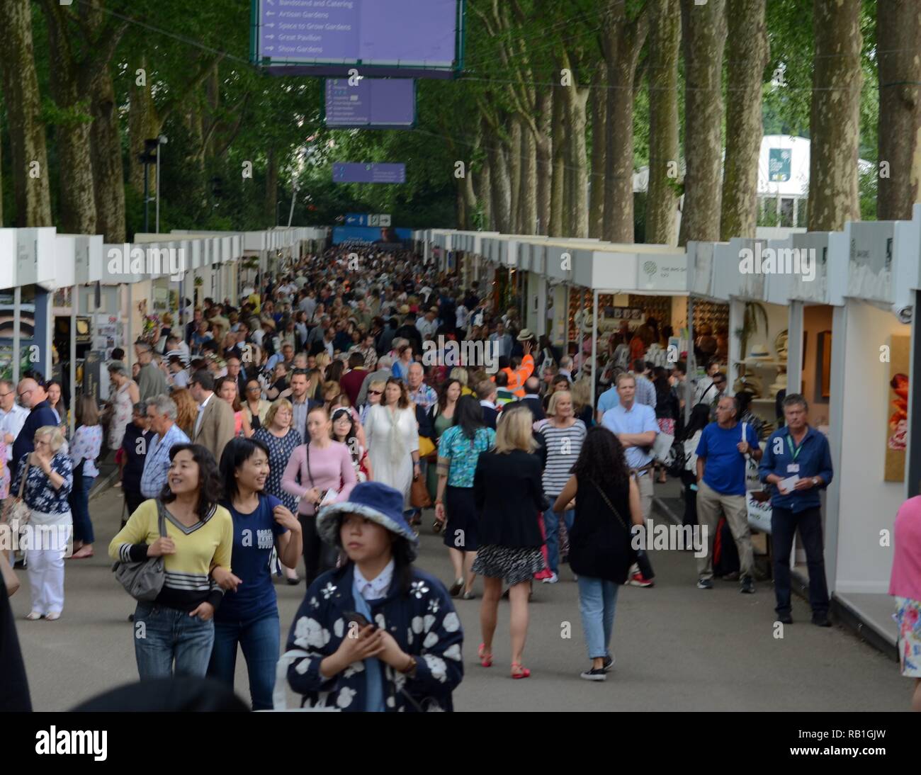 2018 RHS Chelsea Garden Show Foto Stock