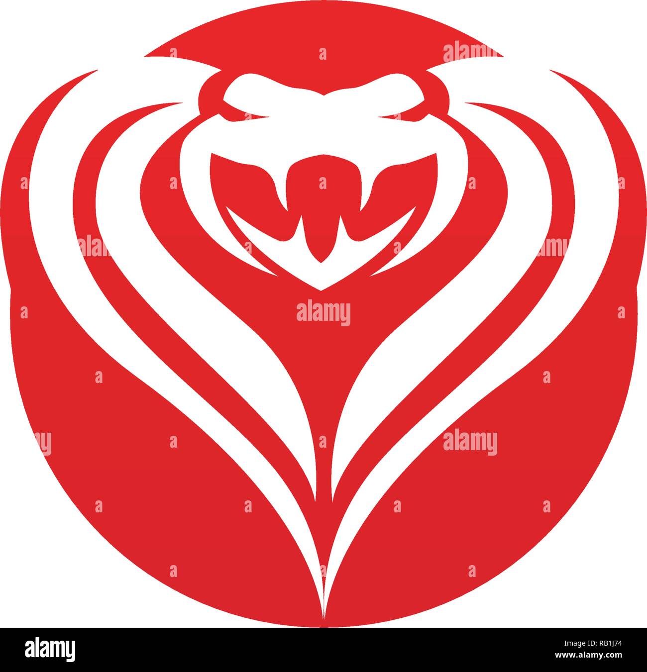 Viper snake logo design elemento pericolo snake icona. viper symbol ...