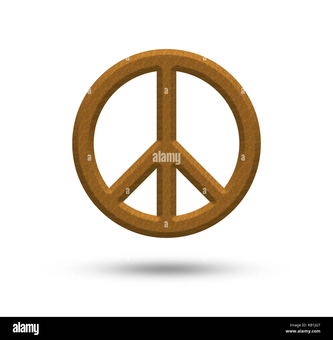 Simboli di pace Foto Stock