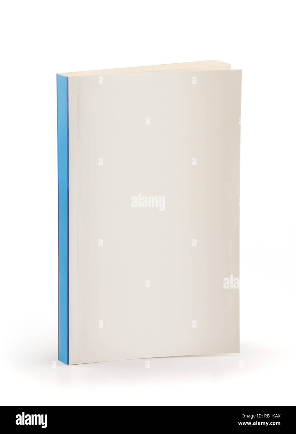 Bianco libro bianco coperchio percorso di clipping (in tutte le dimensioni) Foto Stock