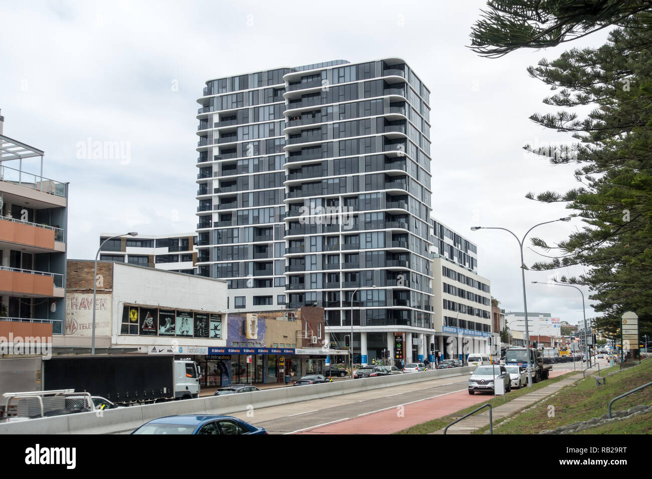 Appartamenti a Dee Why, sobborgo di Sydney in Australia. Foto Stock