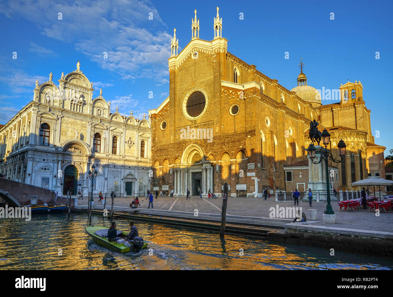 Venedig Cannaregio Basilica dei Santi Giovanni e Paolo Foto Stock