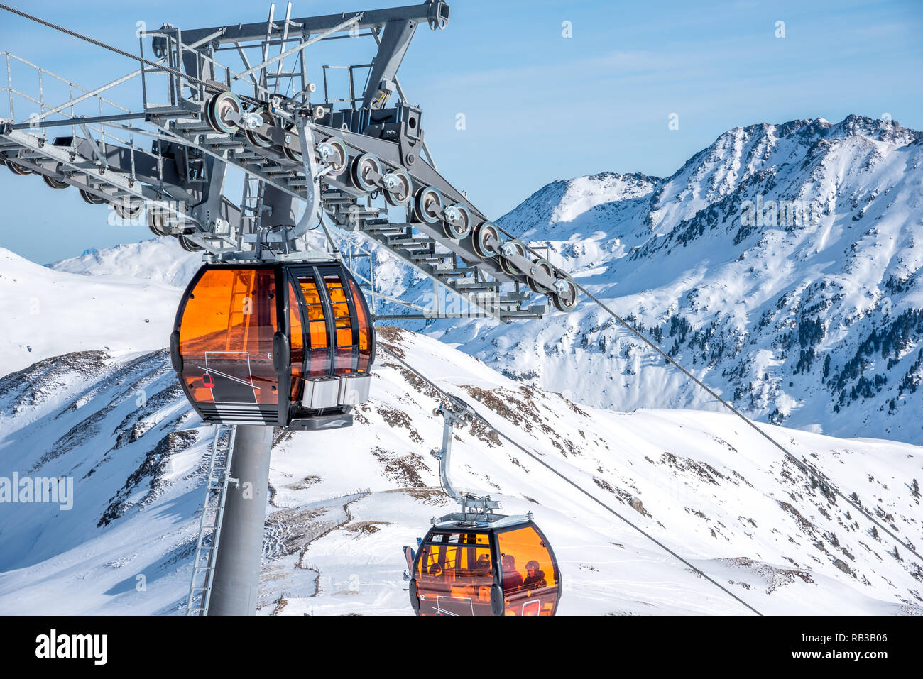 Zillertal, Zillertal Arena, Grimselpass, Austria Foto Stock