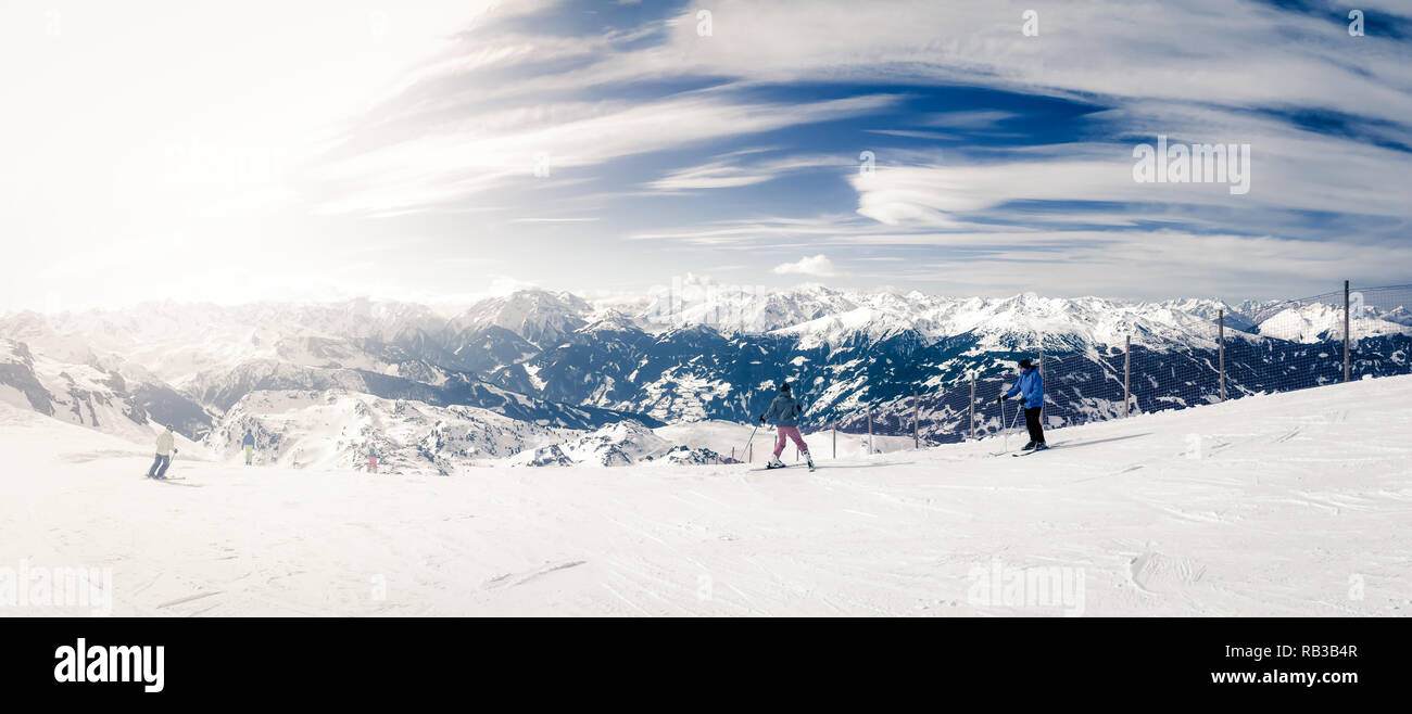 Zillertal, Zillertal Arena, Grimselpass, Austria Foto Stock