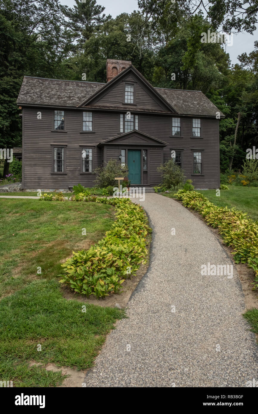 La Orchard House, concordia, MA Foto Stock