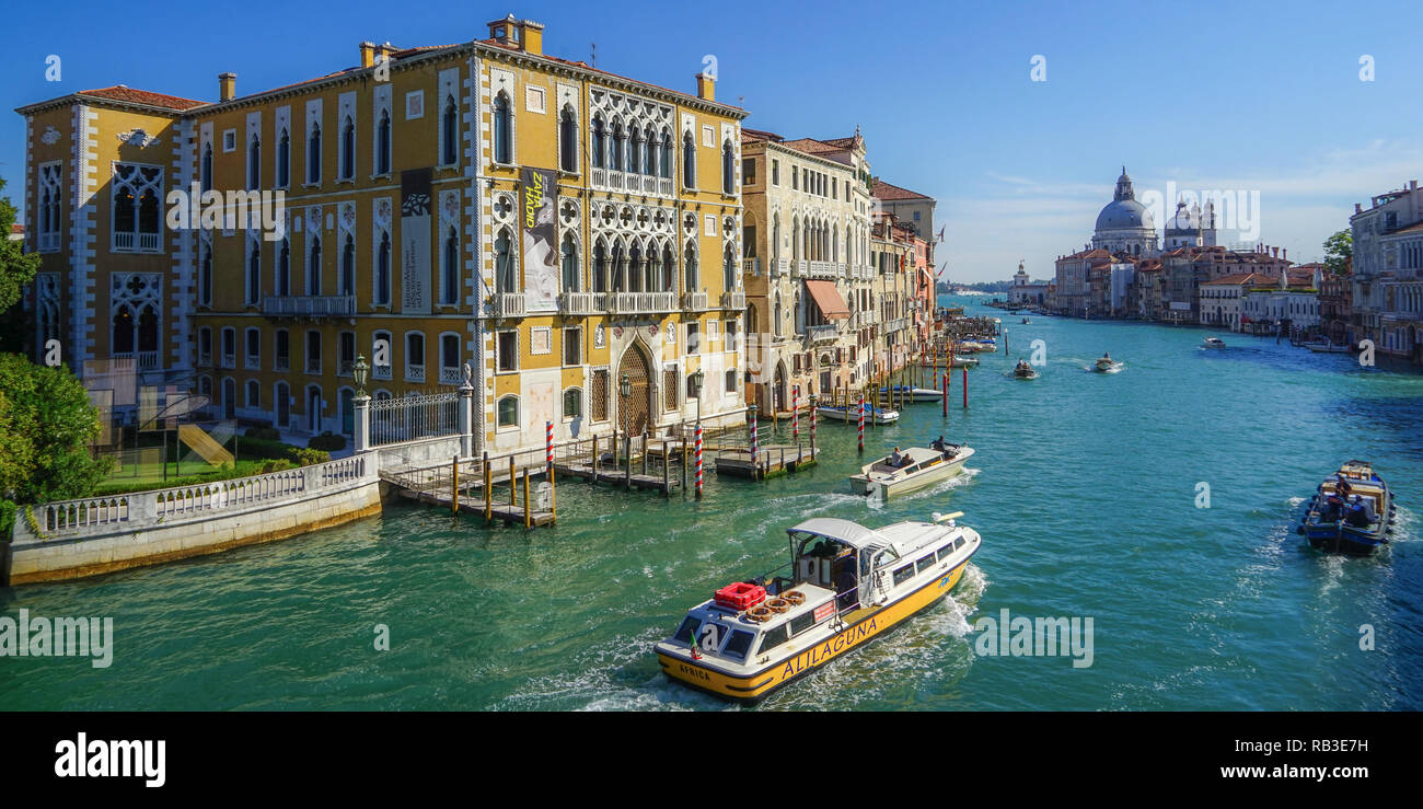 Palazzo Cavalli-Franchetti, Venedig Foto Stock