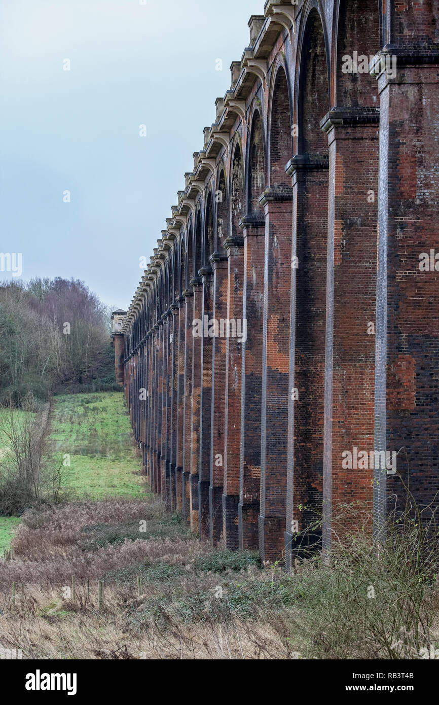 Ouse Valley viadotto, Sussex Foto Stock
