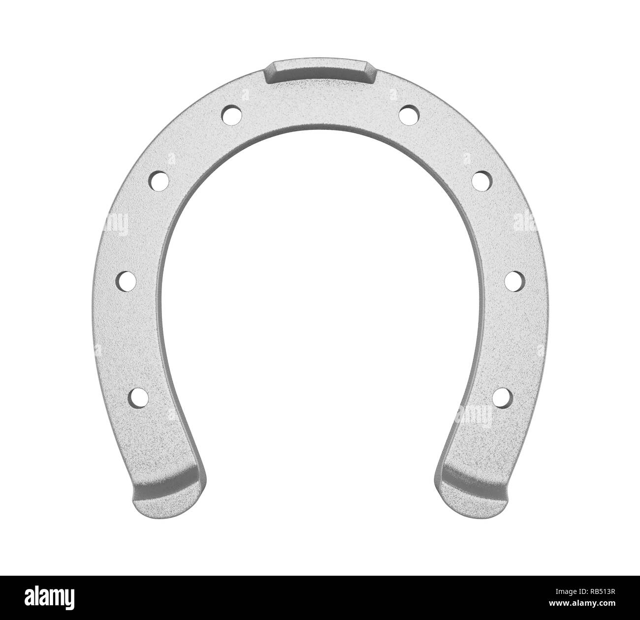 Isolato a ferro di cavallo Foto Stock