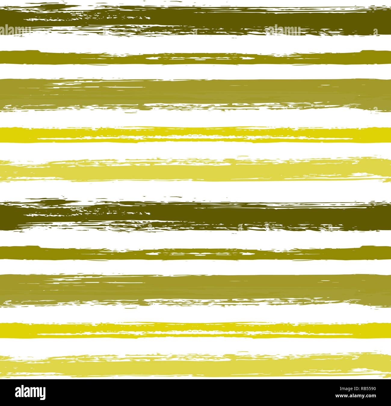Modello senza cuciture con disegnato a mano le strisce di grunge.strisce di vernice grunge vettore di fondo. Sfondo in bianco e nero nei colori dell'estate. Disposto in orizzontale Illustrazione Vettoriale