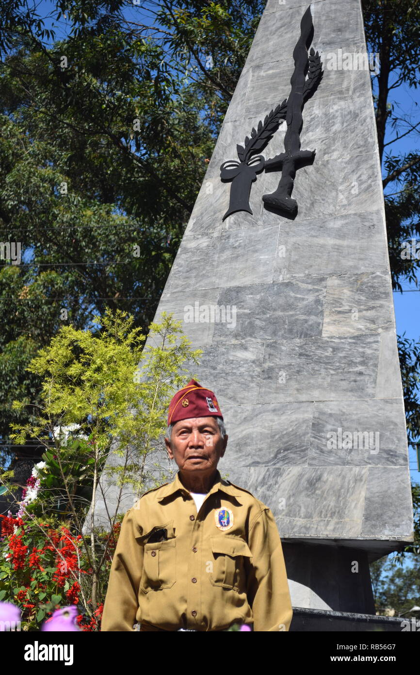 Veterans Memorial Day del 66° Fanteria, le forze armate degli Stati Uniti hanno nelle Filippine, Nord Luzon (USA-FIP. NL) , Baguio City, Filippine. Foto Stock