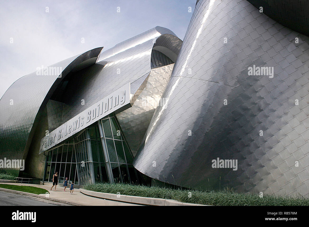 Peter B. Lewis edificio a CWRU in Cleveland, OH Foto Stock