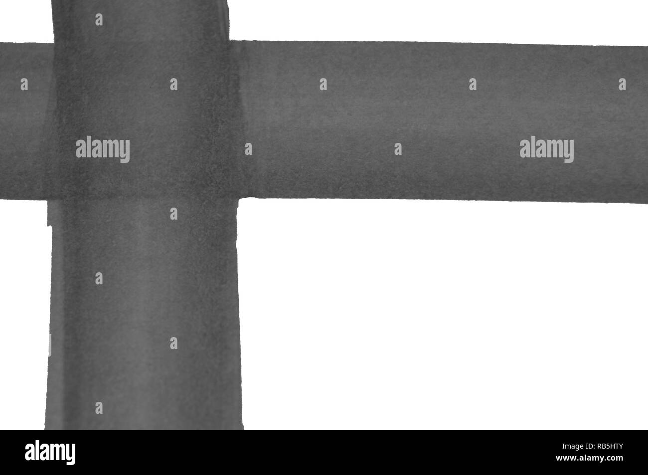 In bianco e nero di sfondo astratto. La pittura ad acquerello. Illustrazione incolore. Elemento di design. Foto Stock