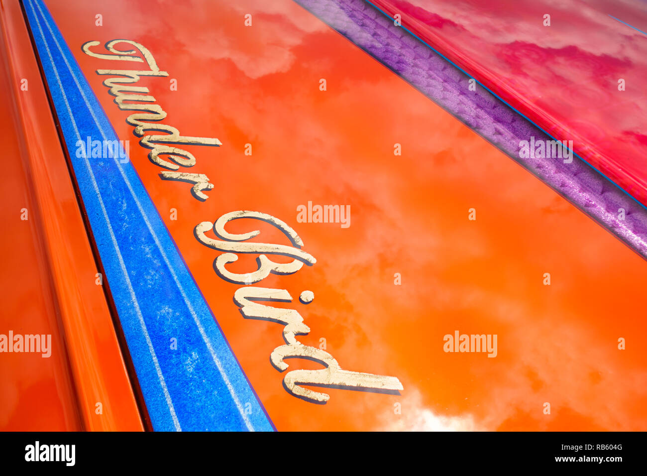 Dettagli su un 1965 Ford Thunderbird auto d'epoca Foto Stock