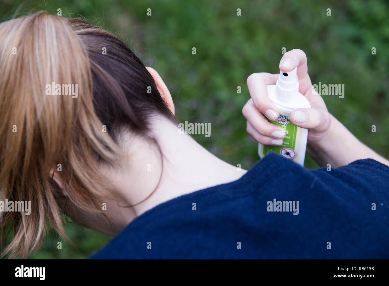 Tick repellente. Foto Stock