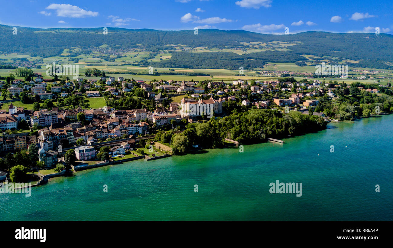 Foto aerea dal nipote, Svizzera Foto Stock