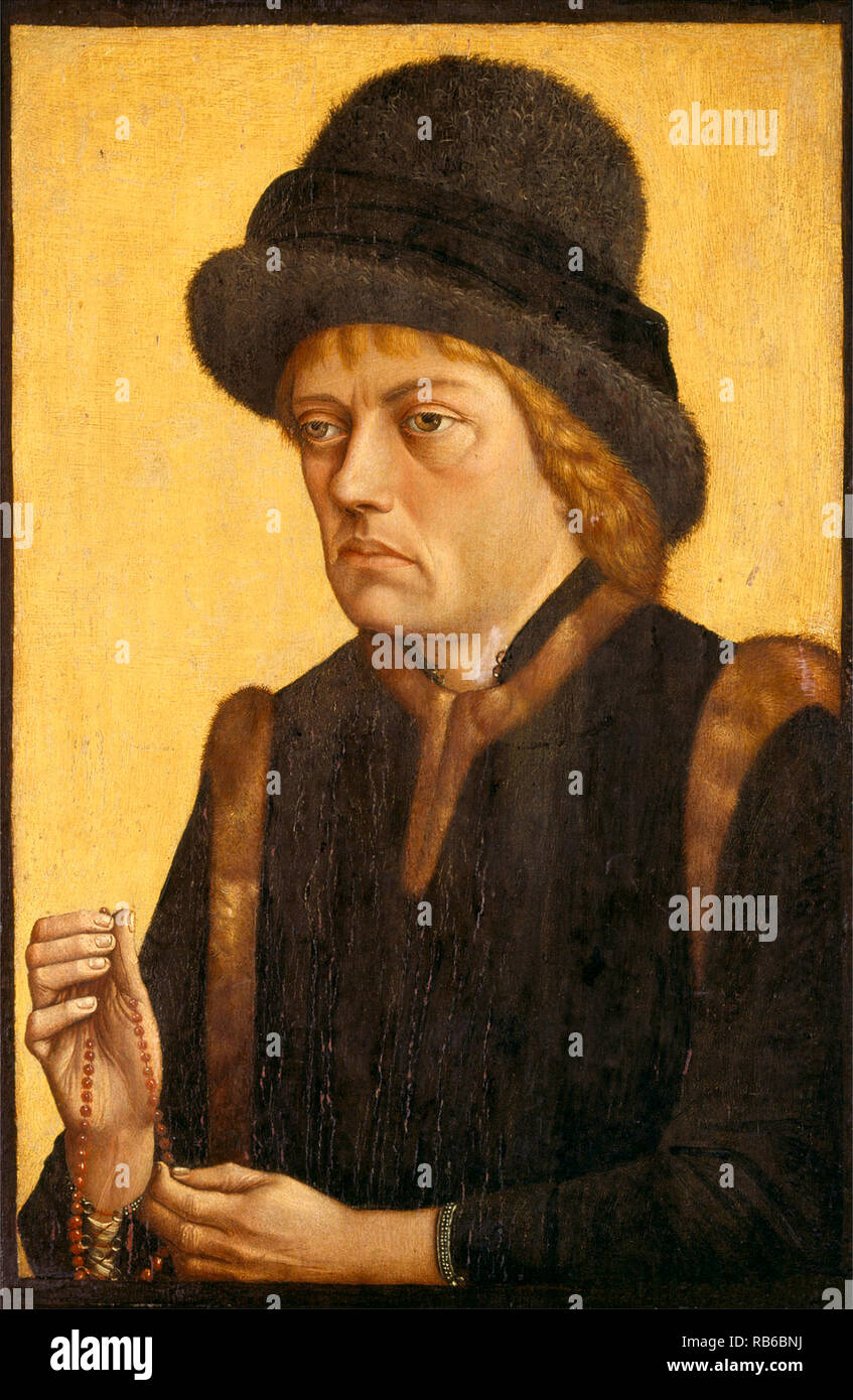 Sigismondo (1427 - 1496), un membro della casa di Asburgo, fu il Duca d'Austria 1439 Foto Stock