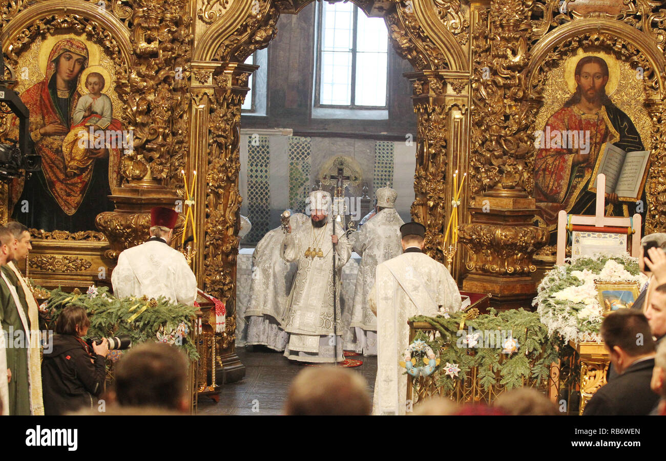 Natale Chiesa Ortodossa.Metropolitan Epifanio C La Testa Dell Ucraina Indipendente Dalla Chiesa Ortodossa Visto Che Frequentano Il Natale