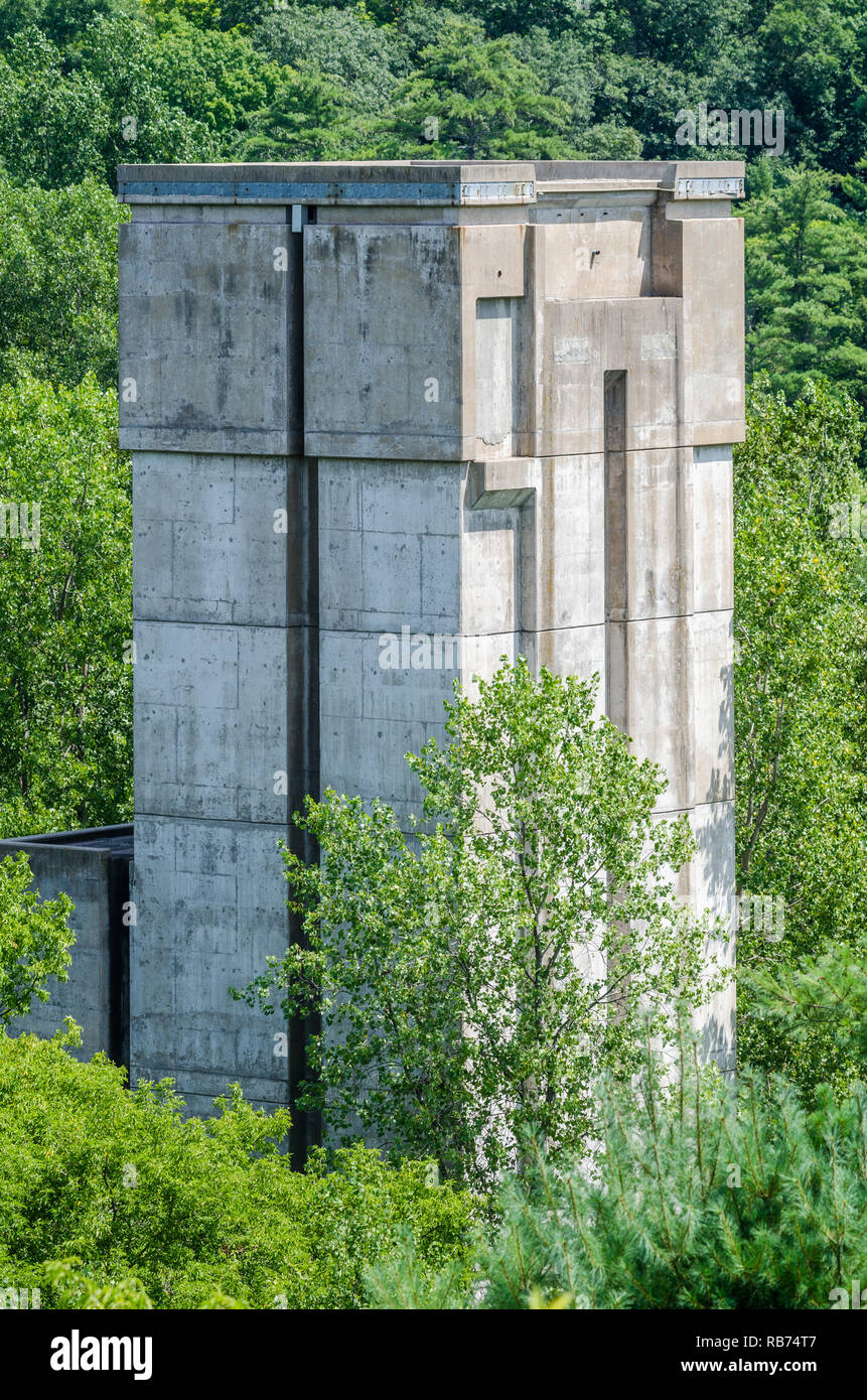 Il paesaggio rurale in Wisconsin Foto Stock